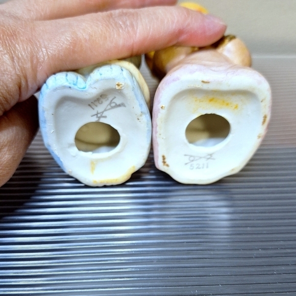 Homco Vintage Boy & Girl Blonde Hair Kneeling Praying Ceramic Figurine Decor - Picture 12 of 12